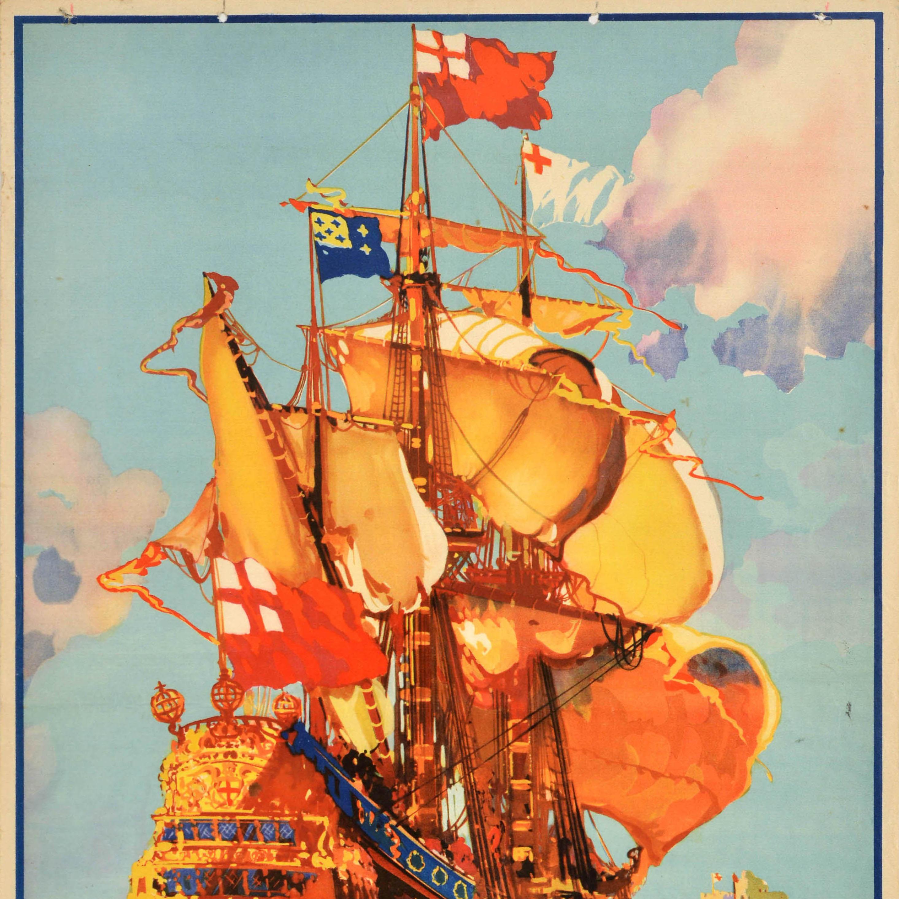Britannico Poster originale della seconda guerra mondiale sul fronte interno dell'esercito Tesoro di risparmio WWII in vendita
