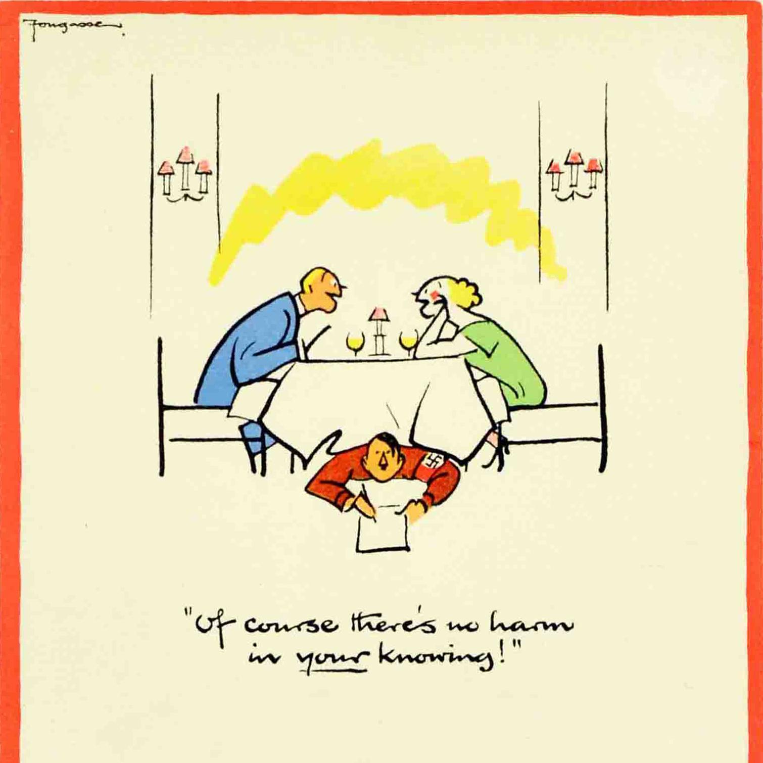 careless talk costs lives ww2