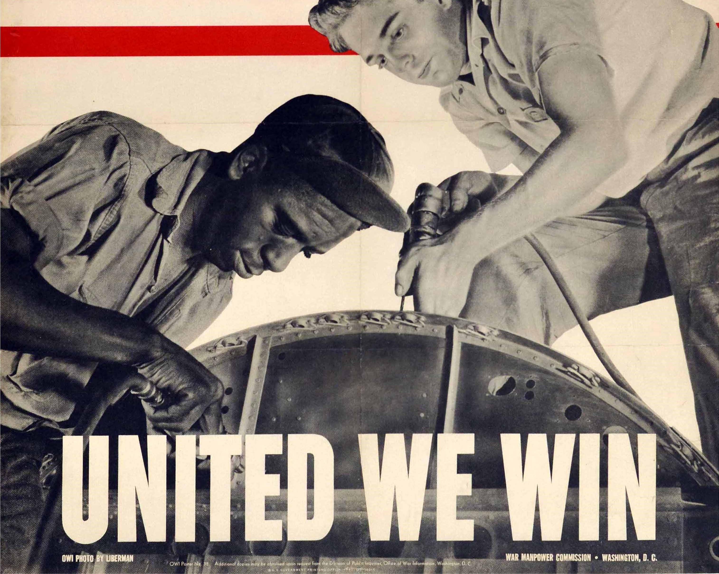 united we win poster meaning