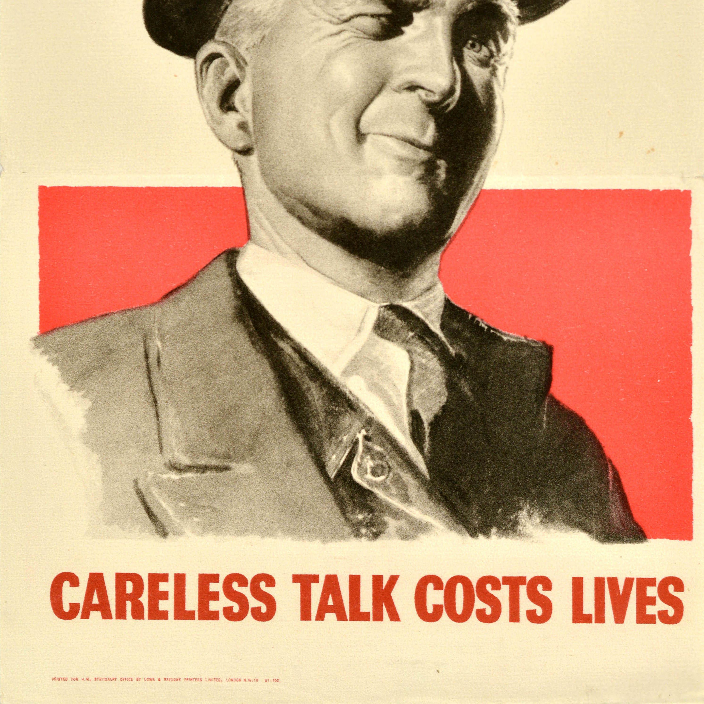 Poster di propaganda originale della seconda guerra mondiale: 