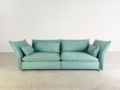 Original Vitra Mariposa Dreisitzer Sofa türkis Design couch Büro