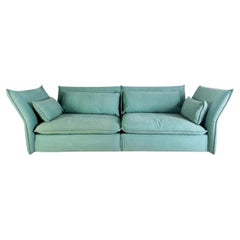 Original Vitra Mariposa Dreisitzer Sofa türkis Design Couch Büro