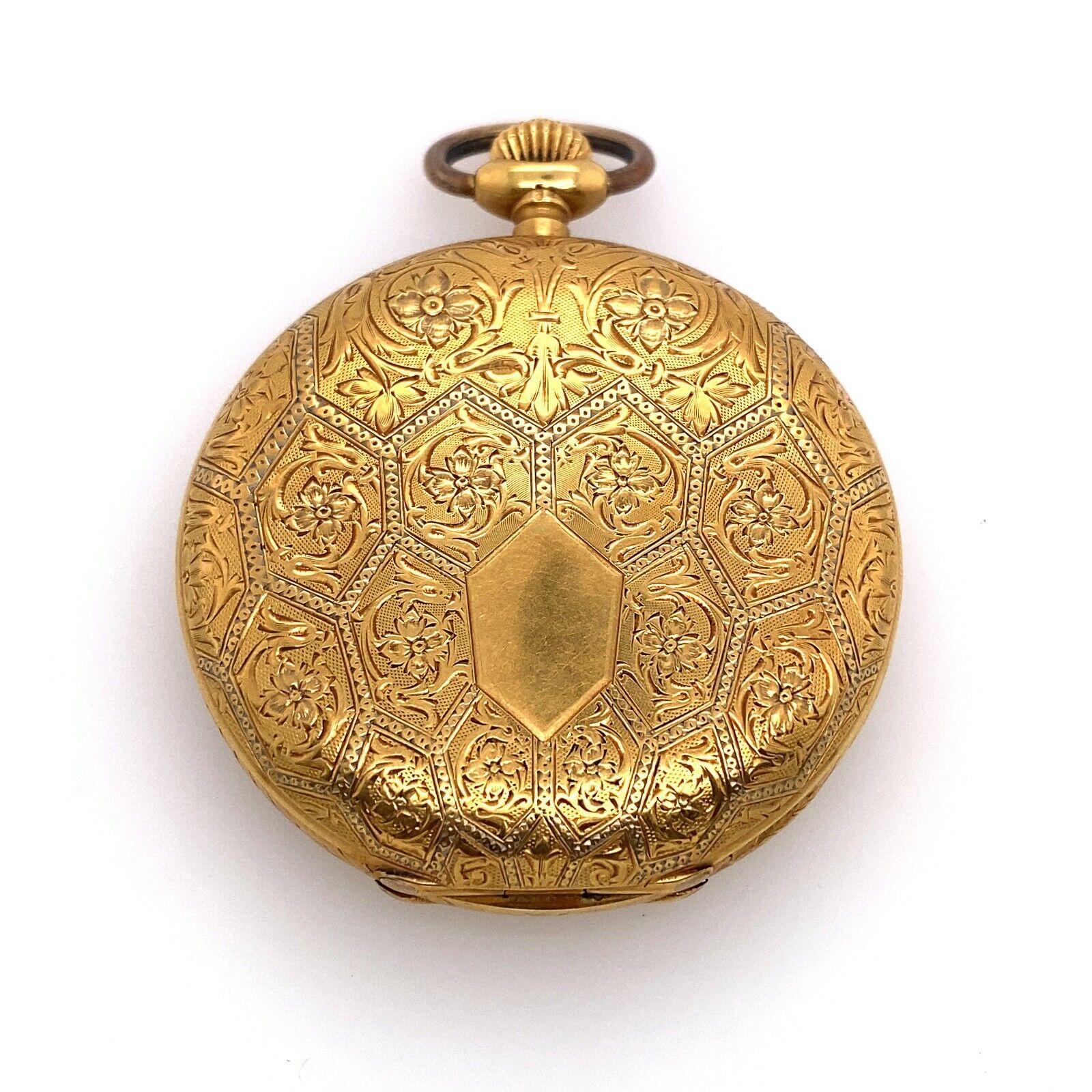 18ct Gelbgold Original Vulcain Taschenuhr, in perfektem Zustand

Zusätzliche Informationen: 
Seriennummer 1900497
Gesamtgewicht: 64,9g
Anzahl der Juwelen:16
Durchmesser der Uhr ohne Krone: 45.7mm
Durchmesser der Uhr mit Krone: