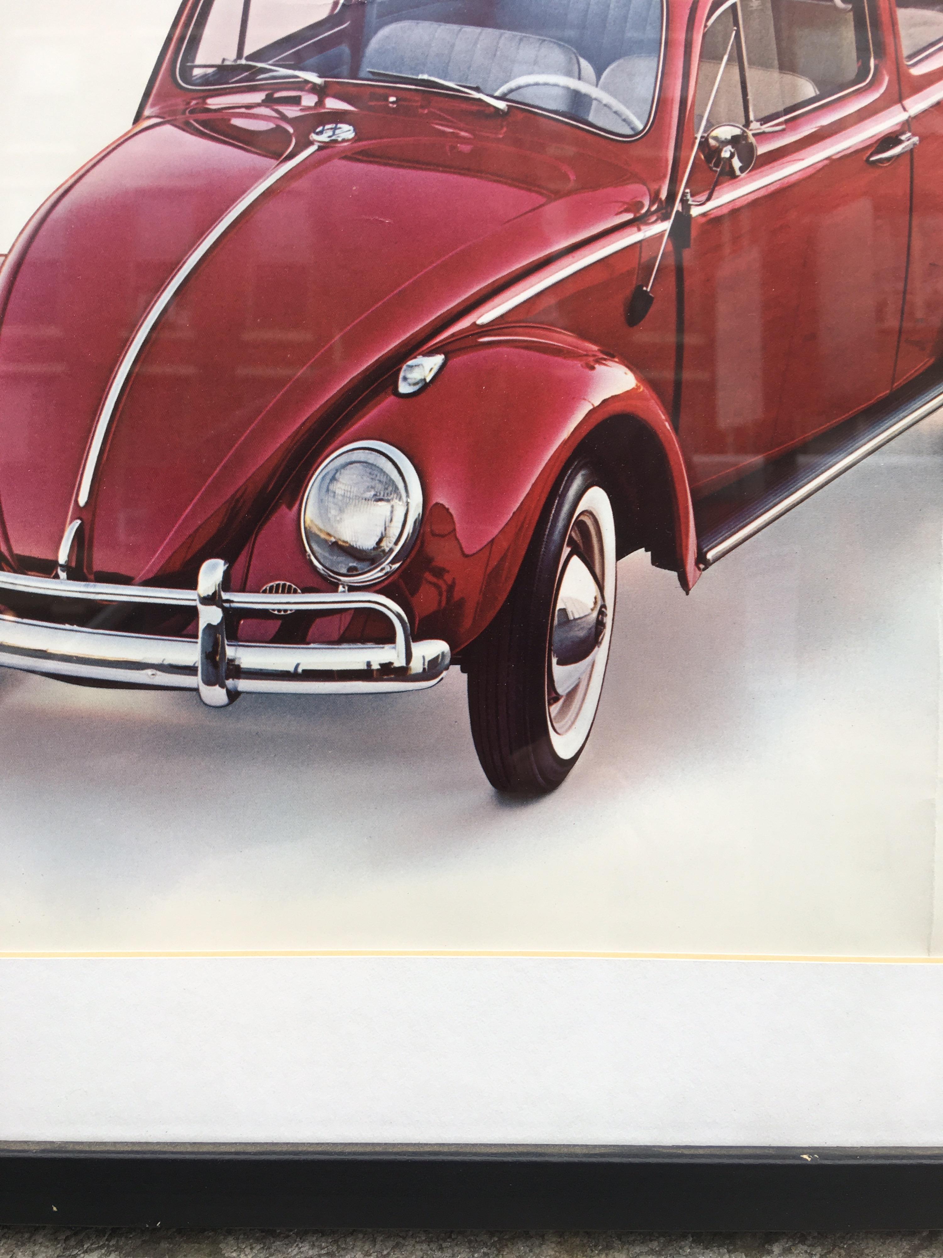 American Original VW 1960’s Dealer  Poster