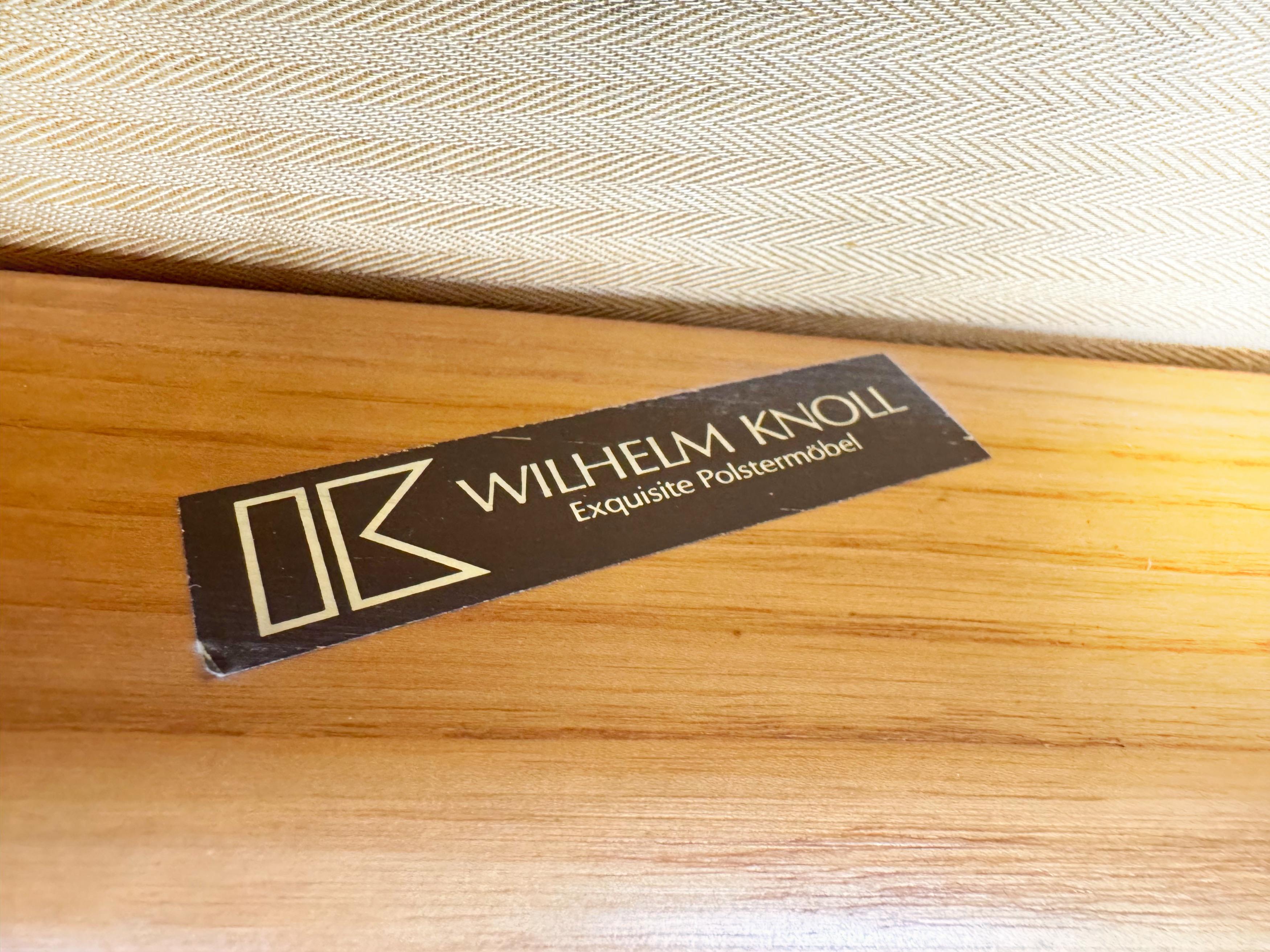 Original Walter Knoll Midcentury rocking chair vintage 1960s For Sale 2
