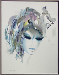 Original Watercolor Artist Proof by Shan Merry Titled "Nevada"
