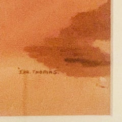 Original Watercolour Painting of Bonzo by IDA Thomas, 1930s