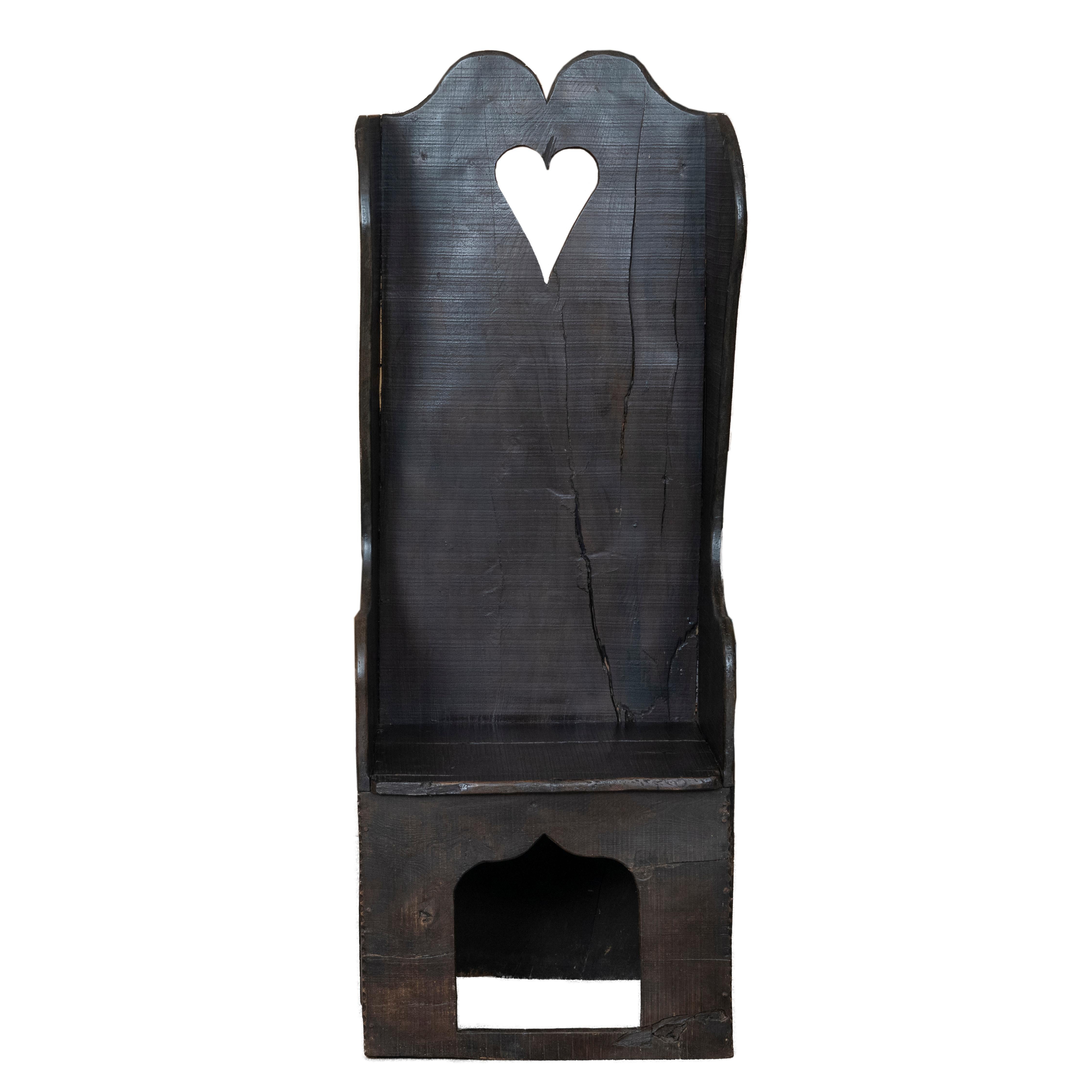Silla original galesa para corderos, Gales, hacia 1870 Pintado en venta
