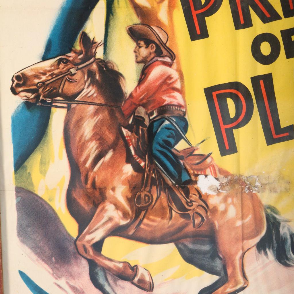 20th Century Original Western Movie Poster of 