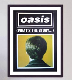 Original "(What's The Story) Morning Glory" Album Promo Poster, 1995