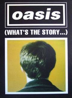 Original "(What's The Story) Morning Glory" Album Promo Poster, 1995