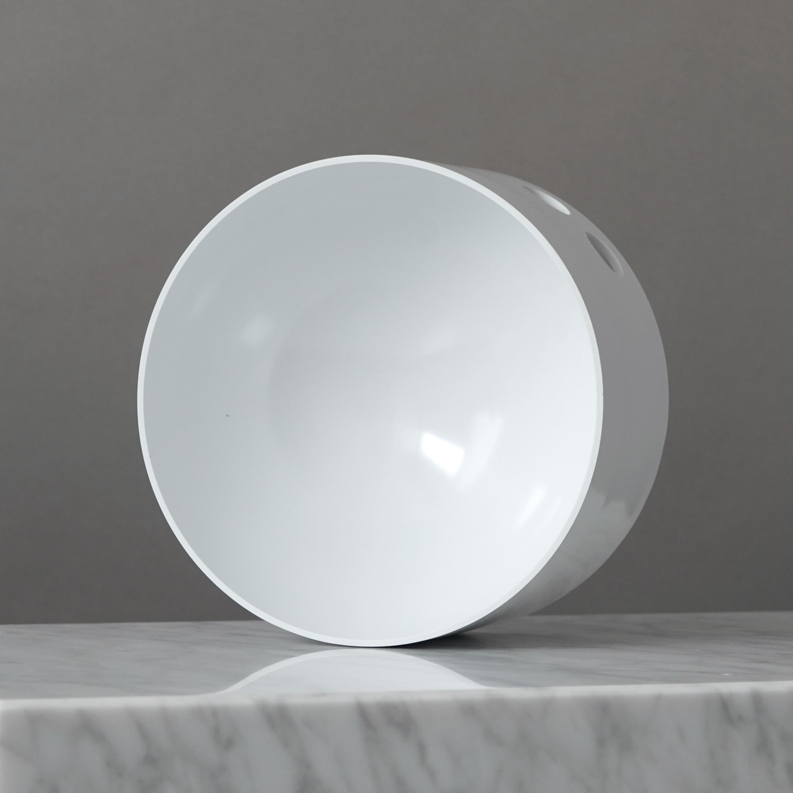 italien Bol blanc original Tongareva d'Enzo Mari pour Danese Milano. Italie, 1970 en vente