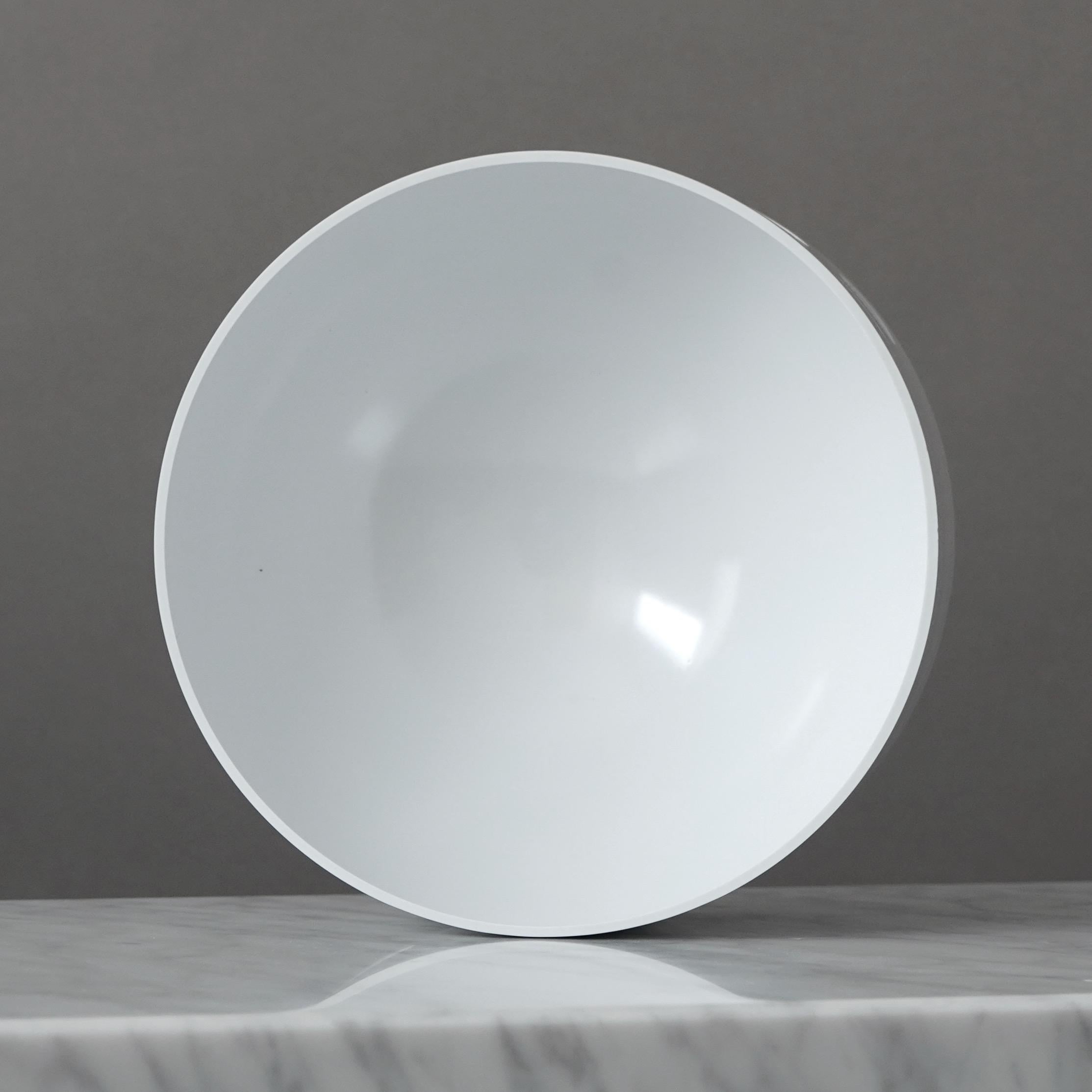 Bol blanc original Tongareva d'Enzo Mari pour Danese Milano. Italie, 1970 en vente 1