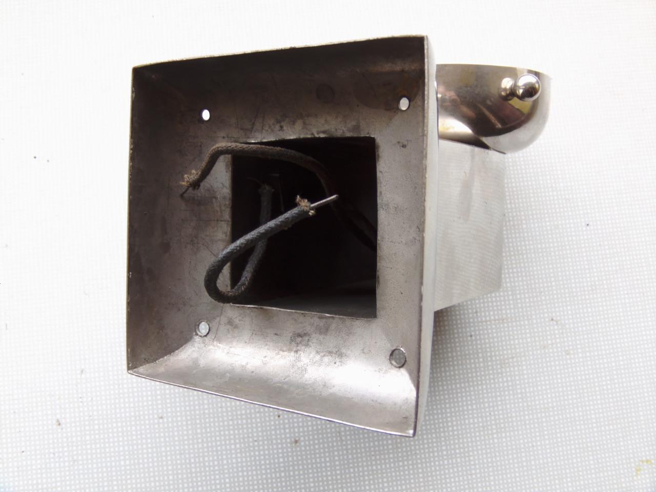 Original Wiener Werkstaette-Wandleuchte aus Messing, gestempelt, Josef Hoffmann im Angebot 2