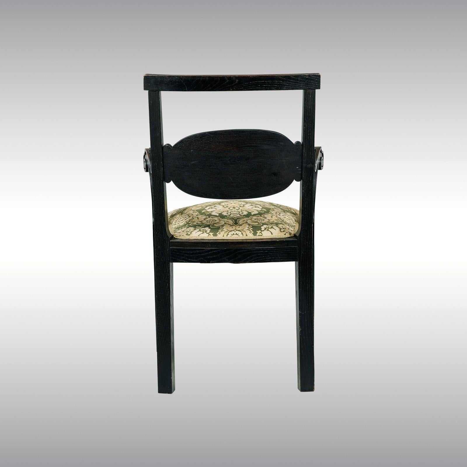 Austriaco Sedia originale Wiener Werkstätte, Josef Hoffmann, 1912 in vendita