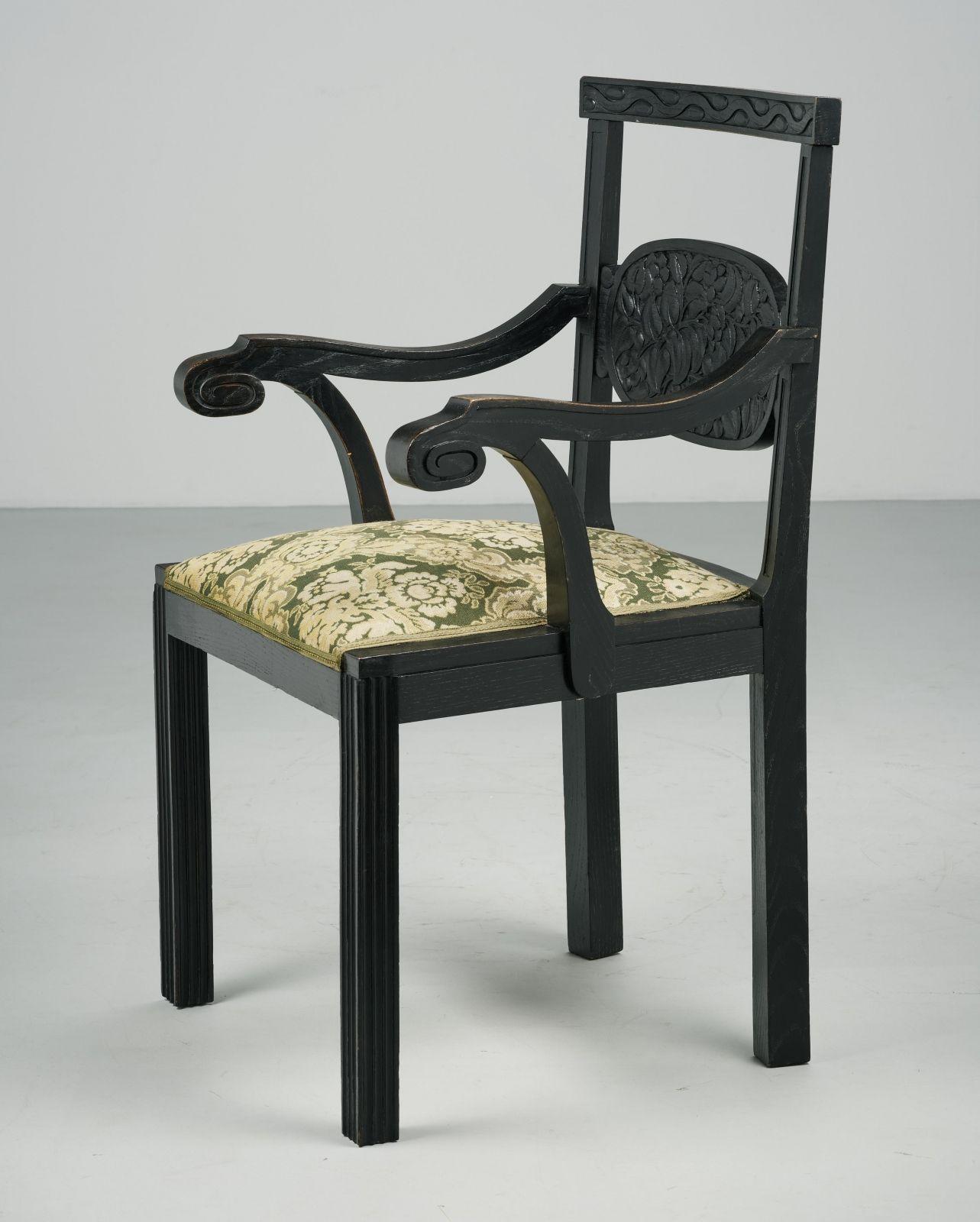 Fatto a mano Sedia originale Wiener Werkstätte, Josef Hoffmann, 1912 in vendita
