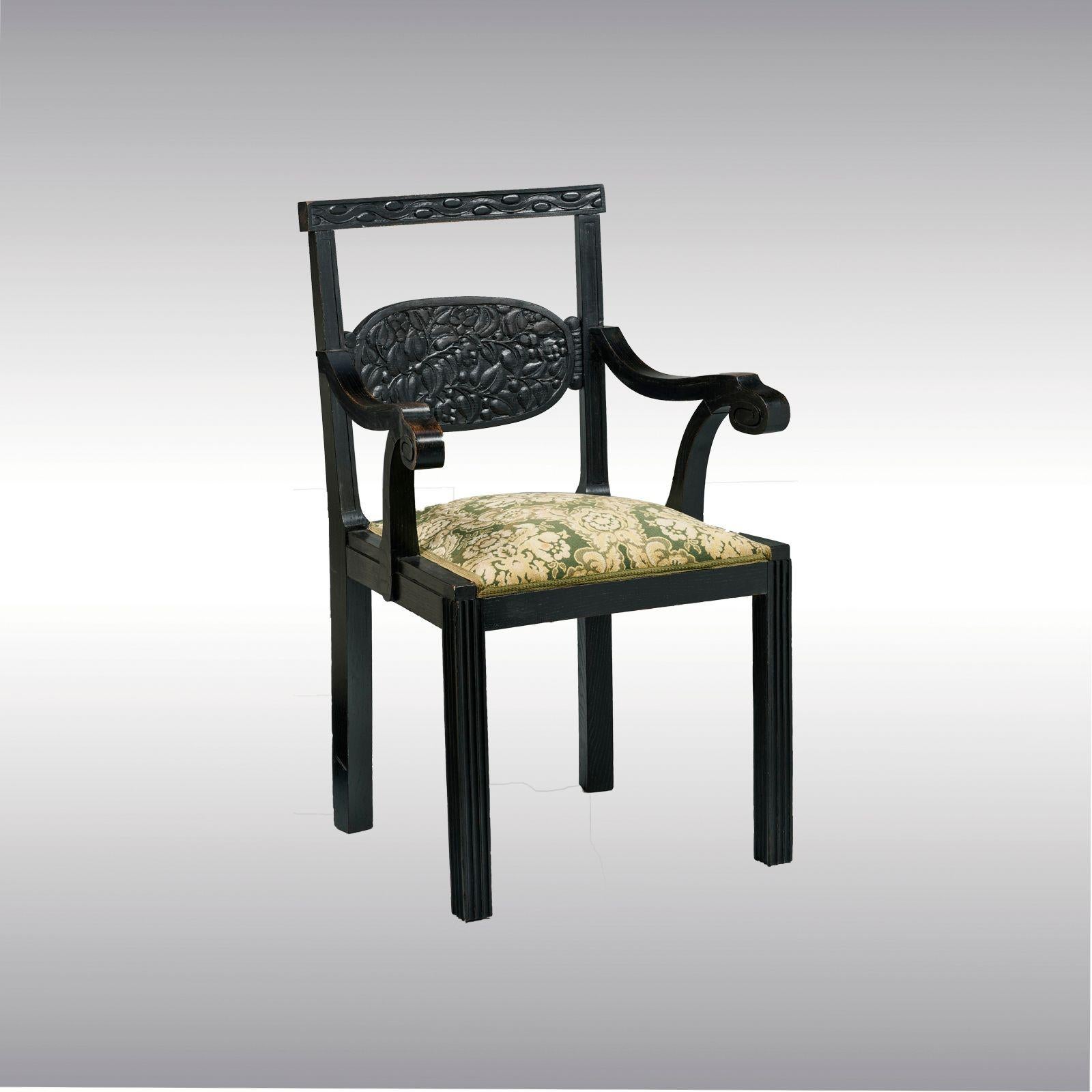 Sedia originale Wiener Werkstätte, Josef Hoffmann, 1912 In condizioni buone in vendita a Vienna, AT