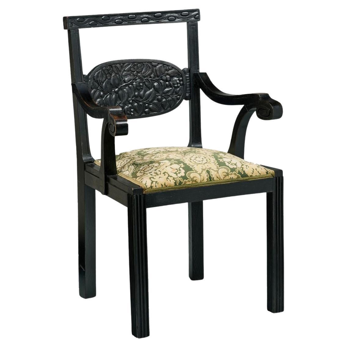 Original Wiener Werkstätte, Josef Hoffmann Chair, 1912