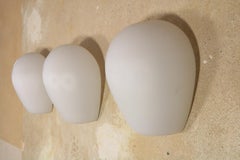 Original Wilhelm Wagenfeld wall lamp for Peill & Putzler, 1950s, Muschel