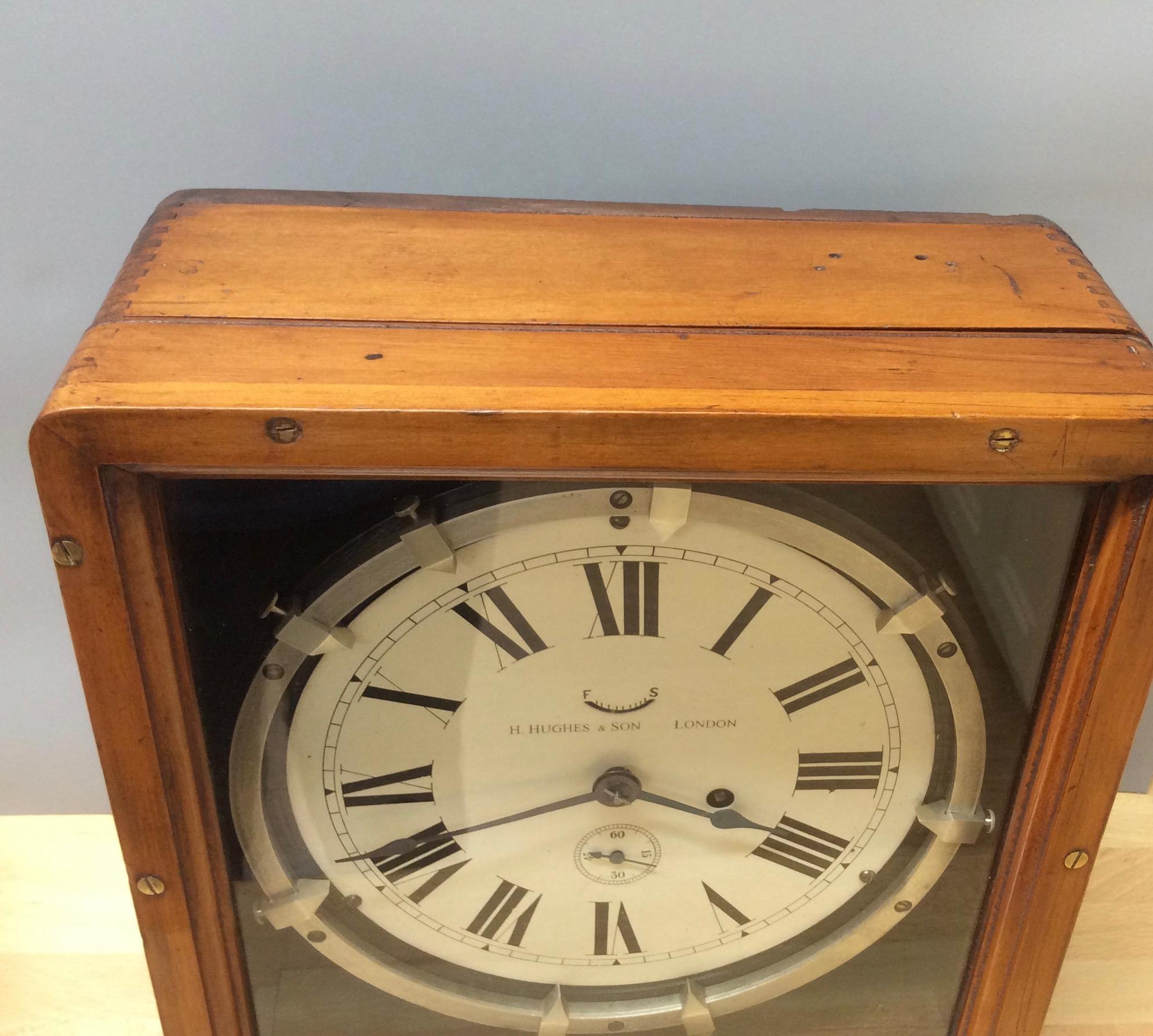 Early 20th Century Original World War I Zig-Zag Clock For Sale