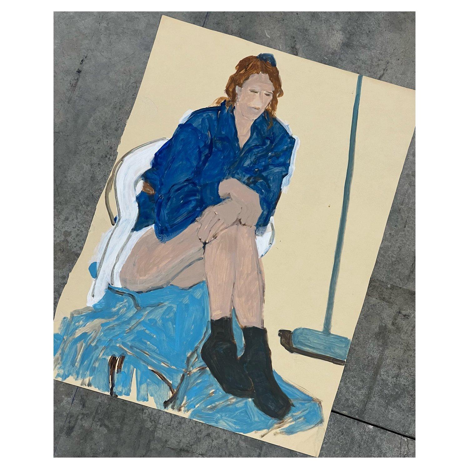 Original artwork by artist Jean Olds. Olds’ work often combines bold colors and expressive brushstrokes to evoke a sense of movement and energy. Her pieces have been exhibited in galleries and museums worldwide such as the Metropolitan Museum of Art