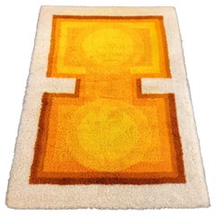 Original Wollteppich entworfen von Verner Panton für Desso, Holland, 1970er Jahre