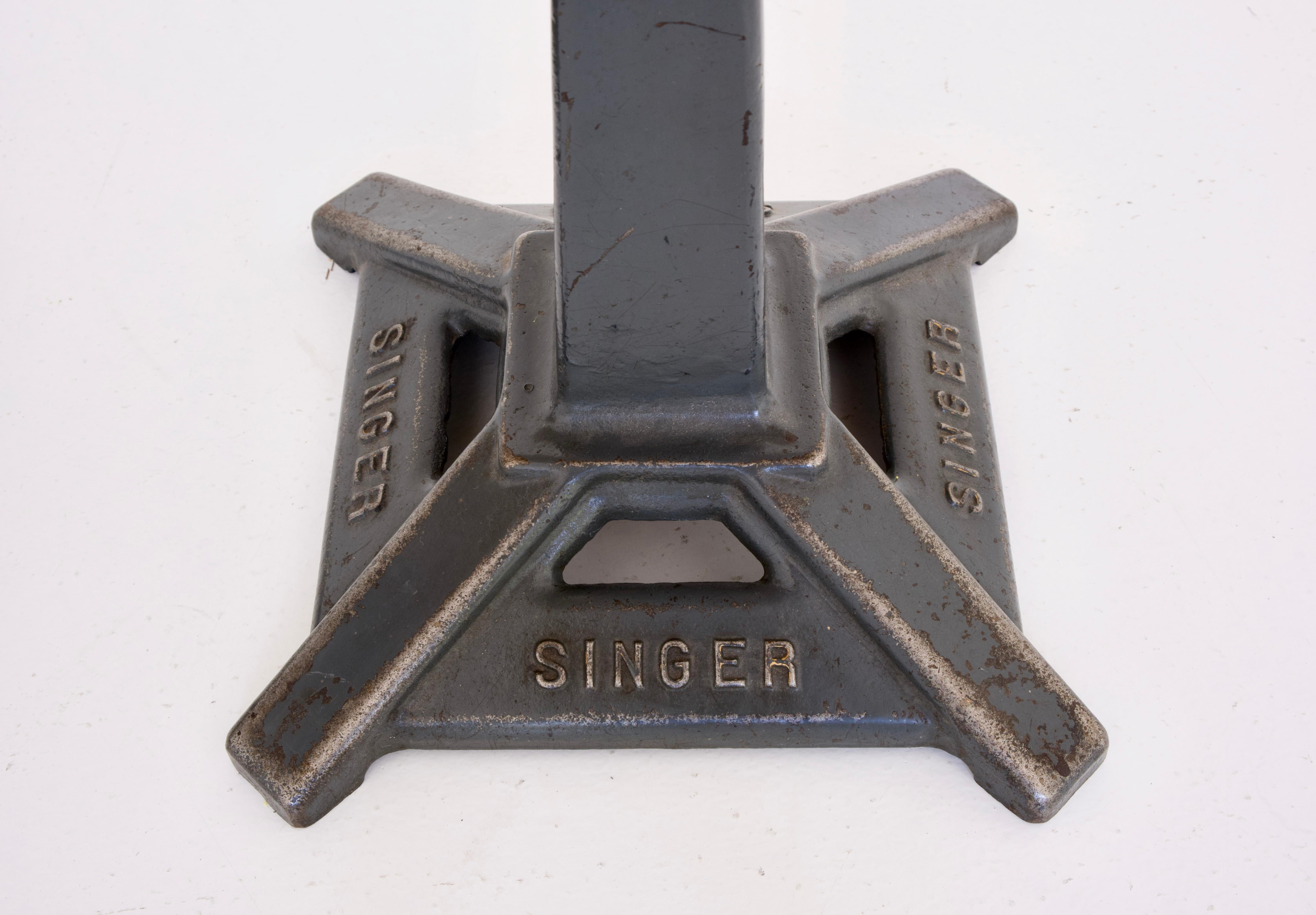 Original Working Factory Machinist Chairs by Sewing Company Singer, ca. 1930/40 1