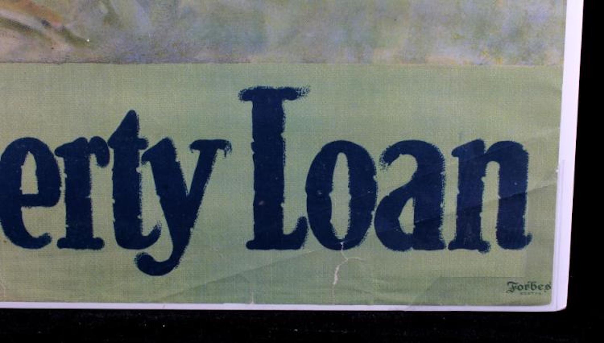 Original WWI Victory Liberty Loan War Bond Poster 1