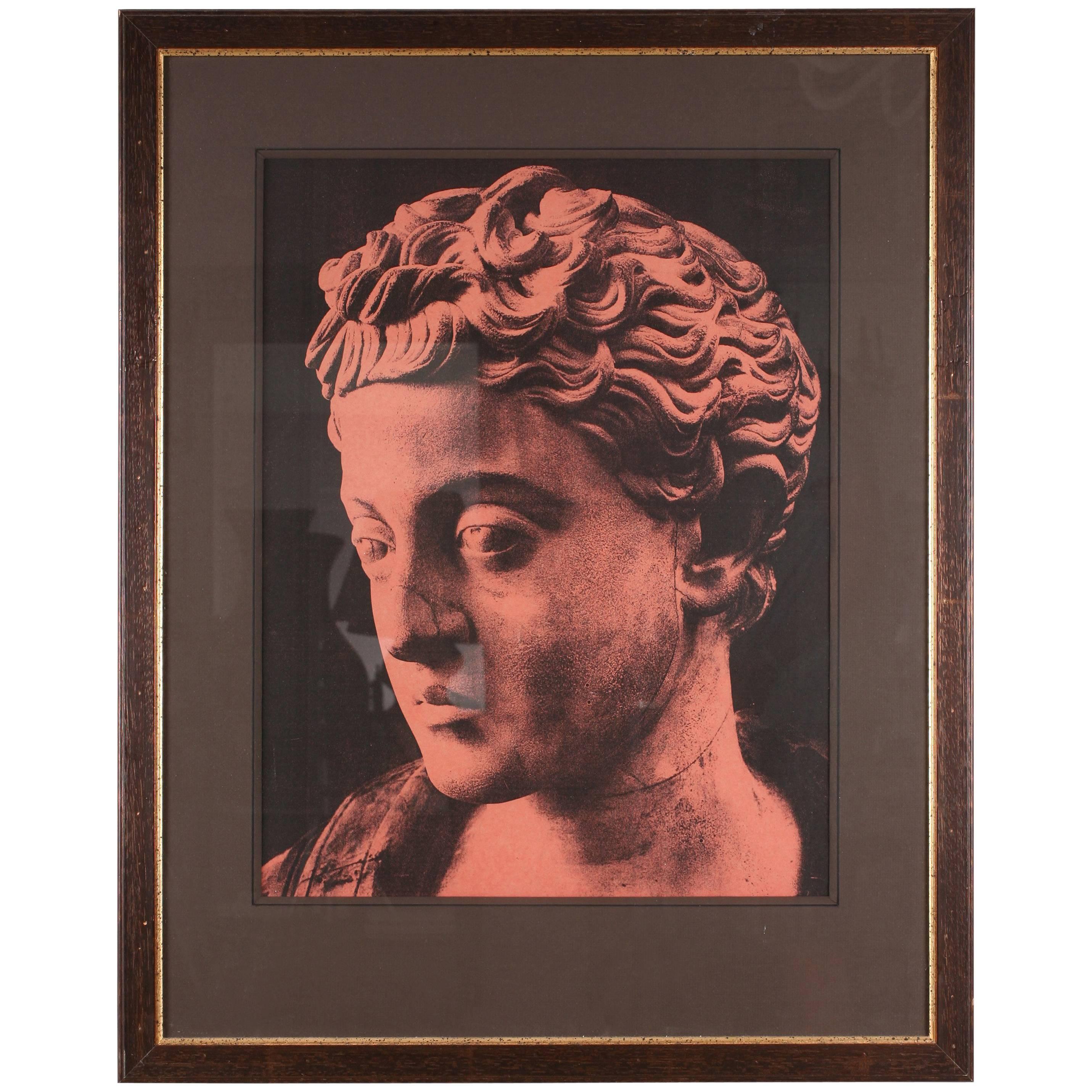 Original Xerography of Busts from Antiquity II For Sale