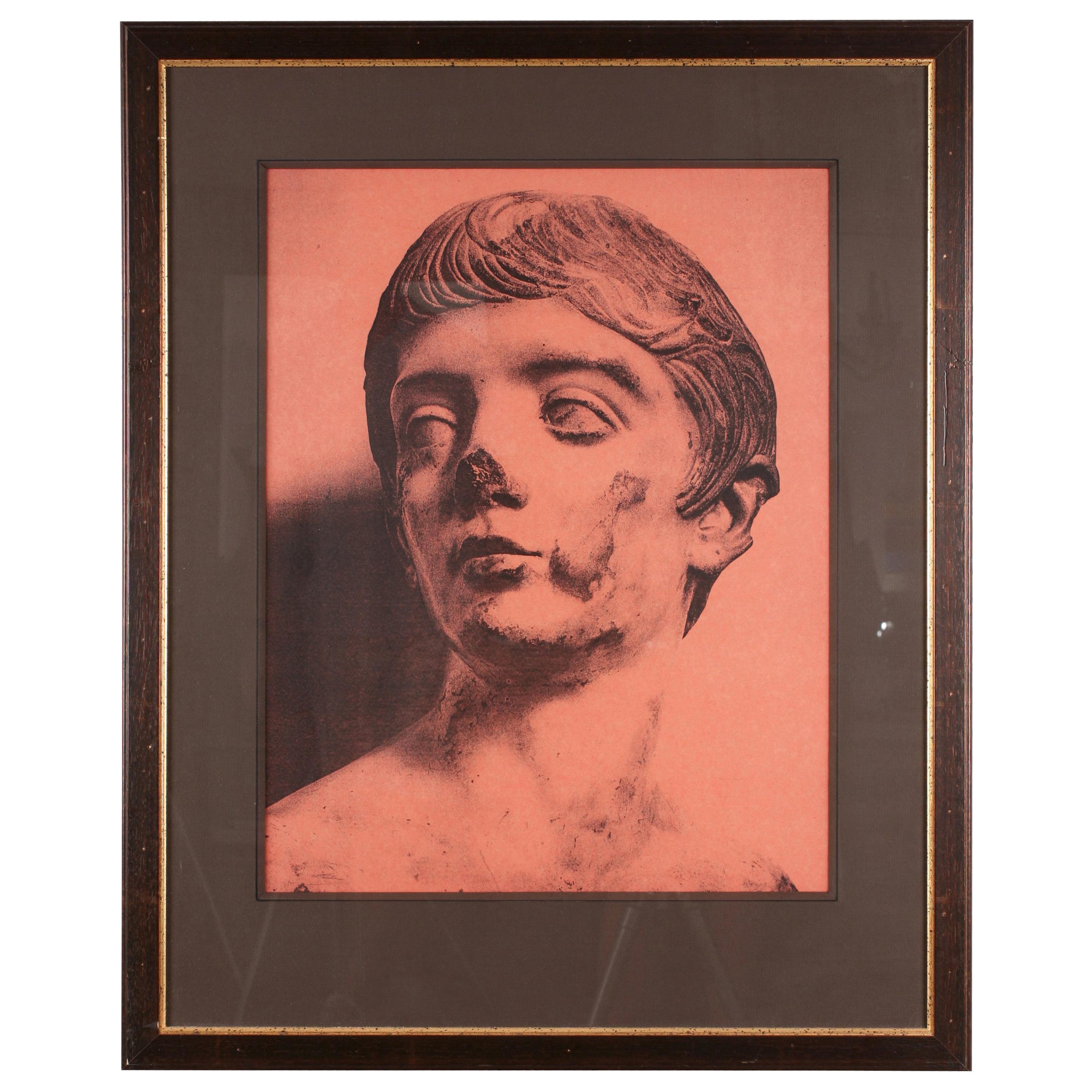 Original Xerography of Busts from Antiquity III For Sale