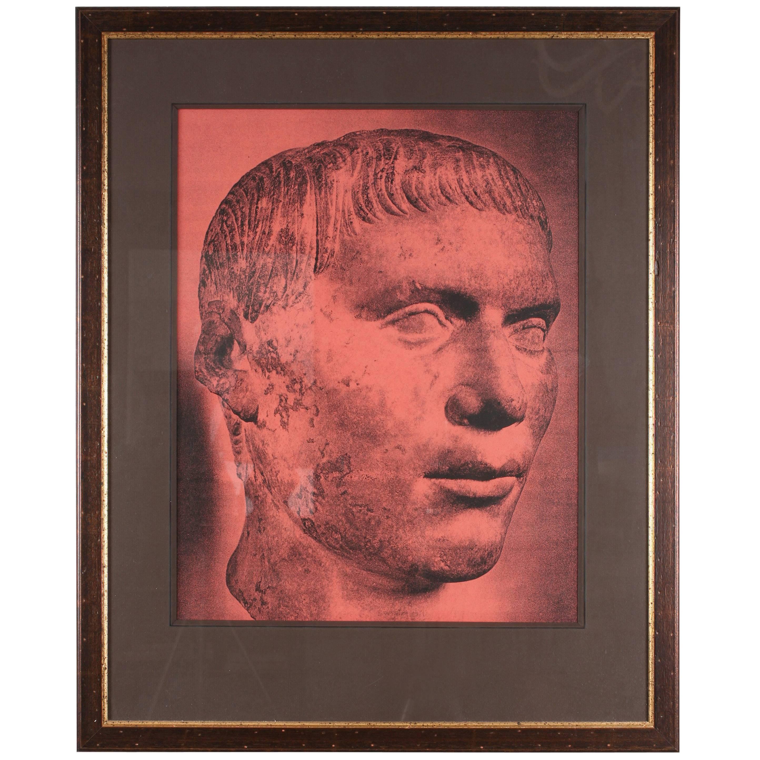 Original Xerography of Busts from Antiquity VI For Sale