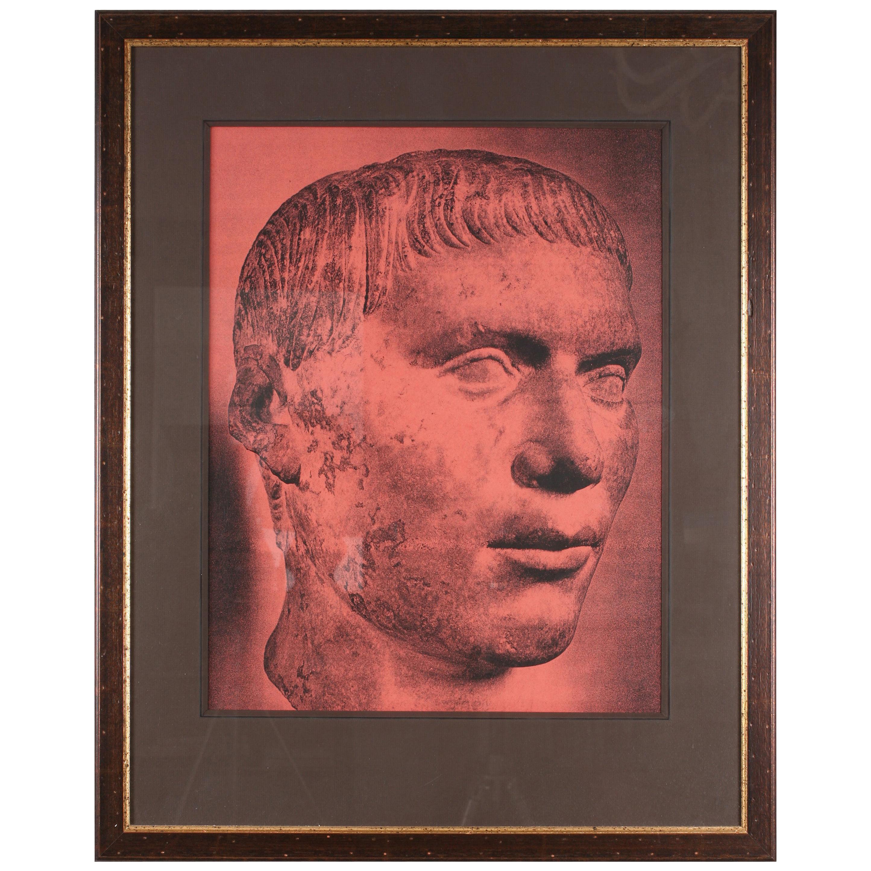 Original Xerography Of Busts From Antiquity VI For Sale