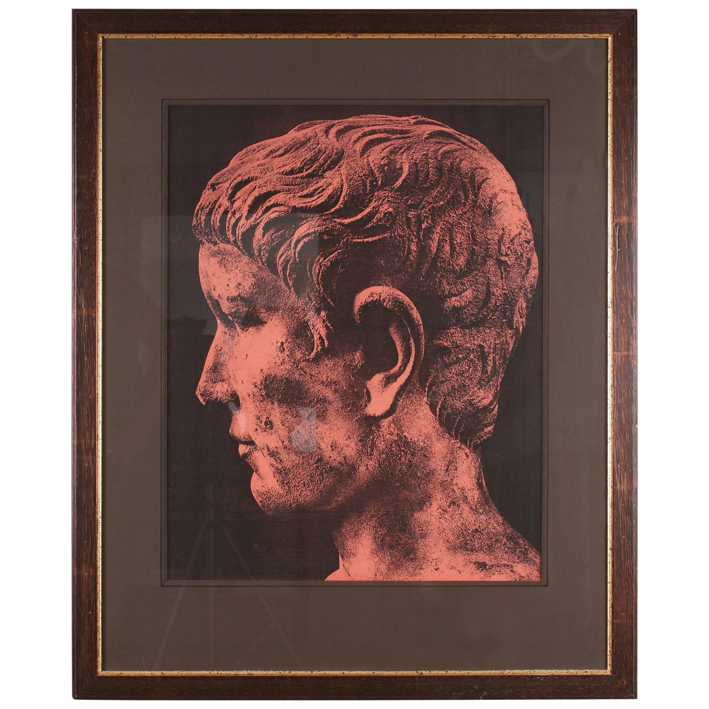 Original Xerography of Busts from Antiquity VII For Sale