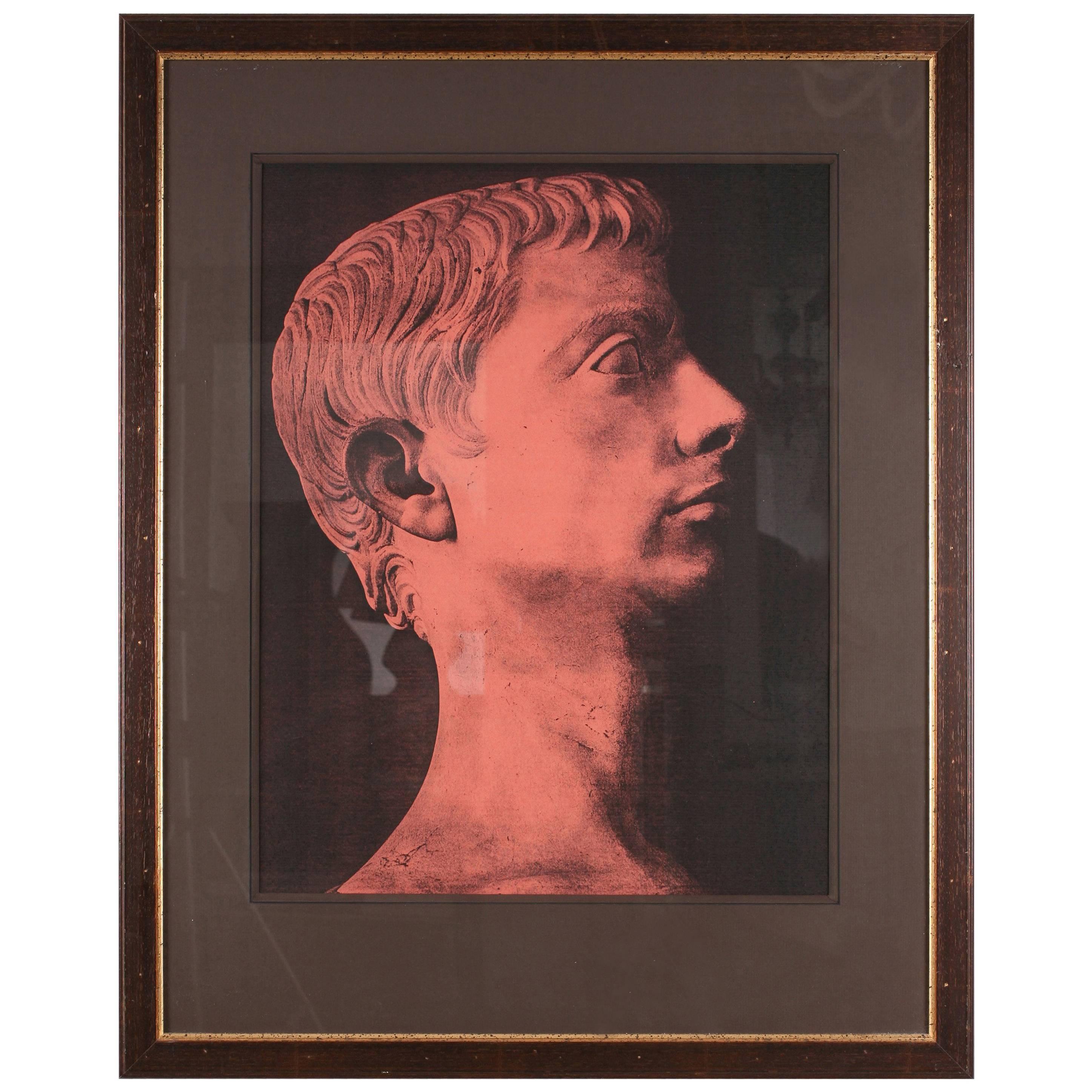 Original Xerography of Busts from Antiquity X For Sale