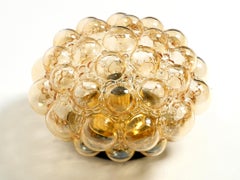 Original XL bubble glass ceiling lamp by Helena Tynell for Limburg from the 60s