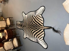 Original Zebra Hide Rug