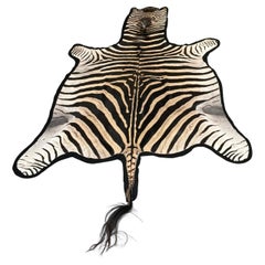 Original Zebra Hide Rug