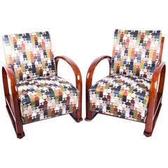 Originally Vienna Art Deco Armchairs