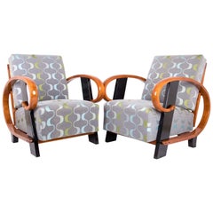 Originally Vienna Art Deco Armchairs