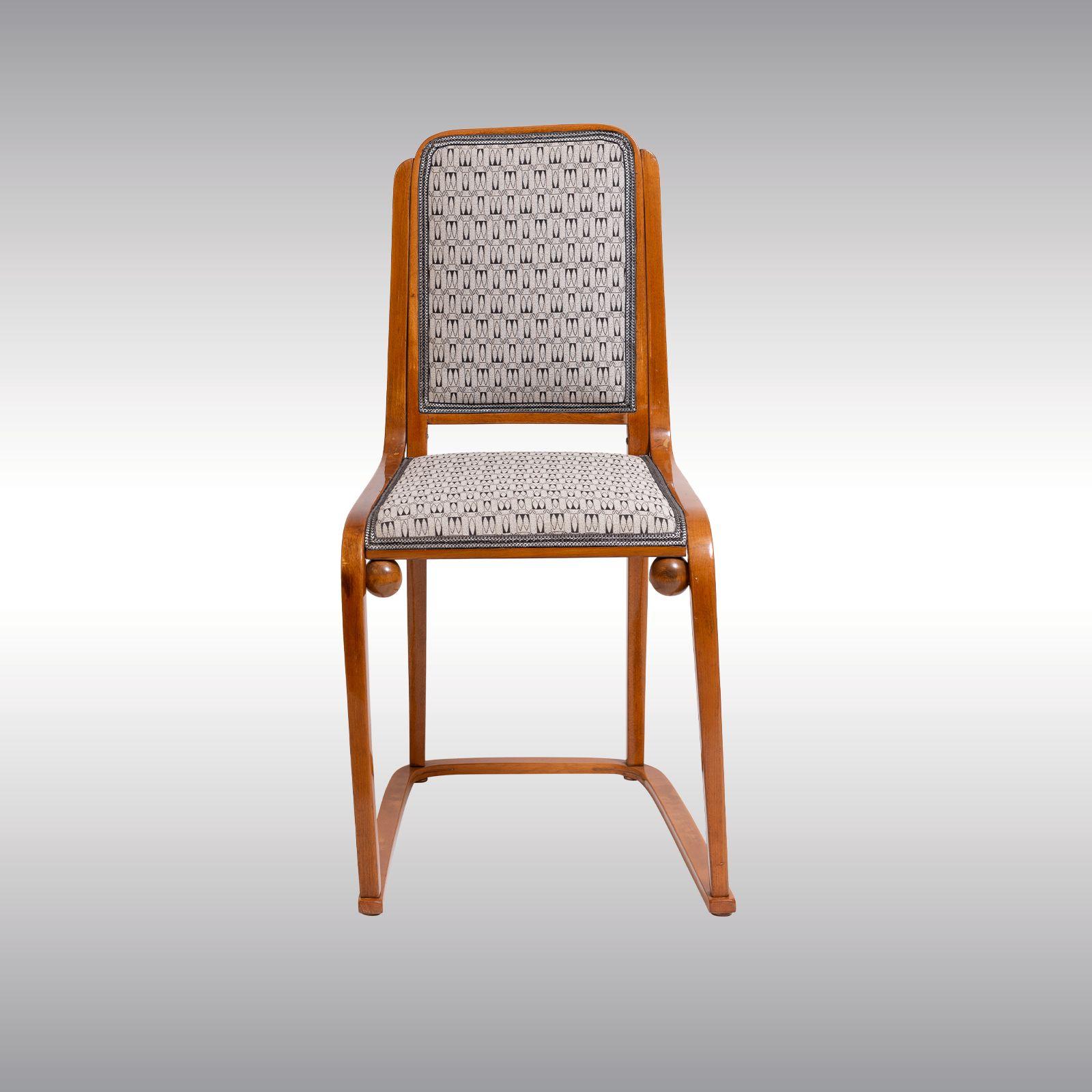Jugendstil Paire de chaises originales de Josef Hoffmann et Jacob &Josef Kohn datant de 1905 en vente
