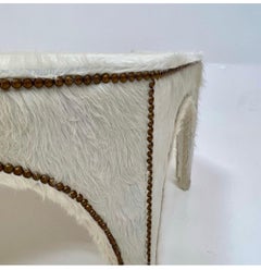 Table à arceau Originals by Jose Gomez en cuir de vachette brésilien