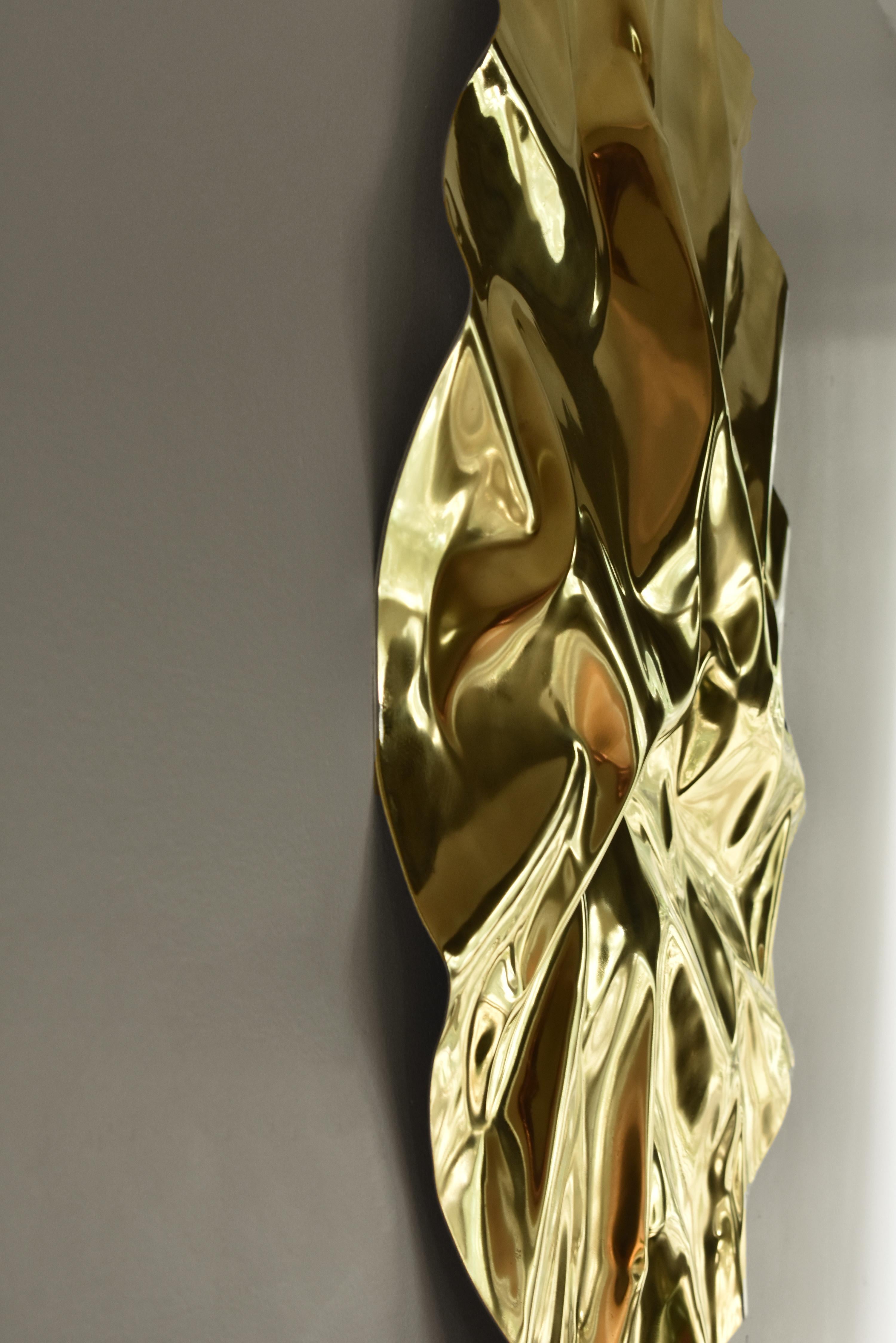 Grande scultura da parete Origins Marli de Cobre di Aura Carpio in vendita 3