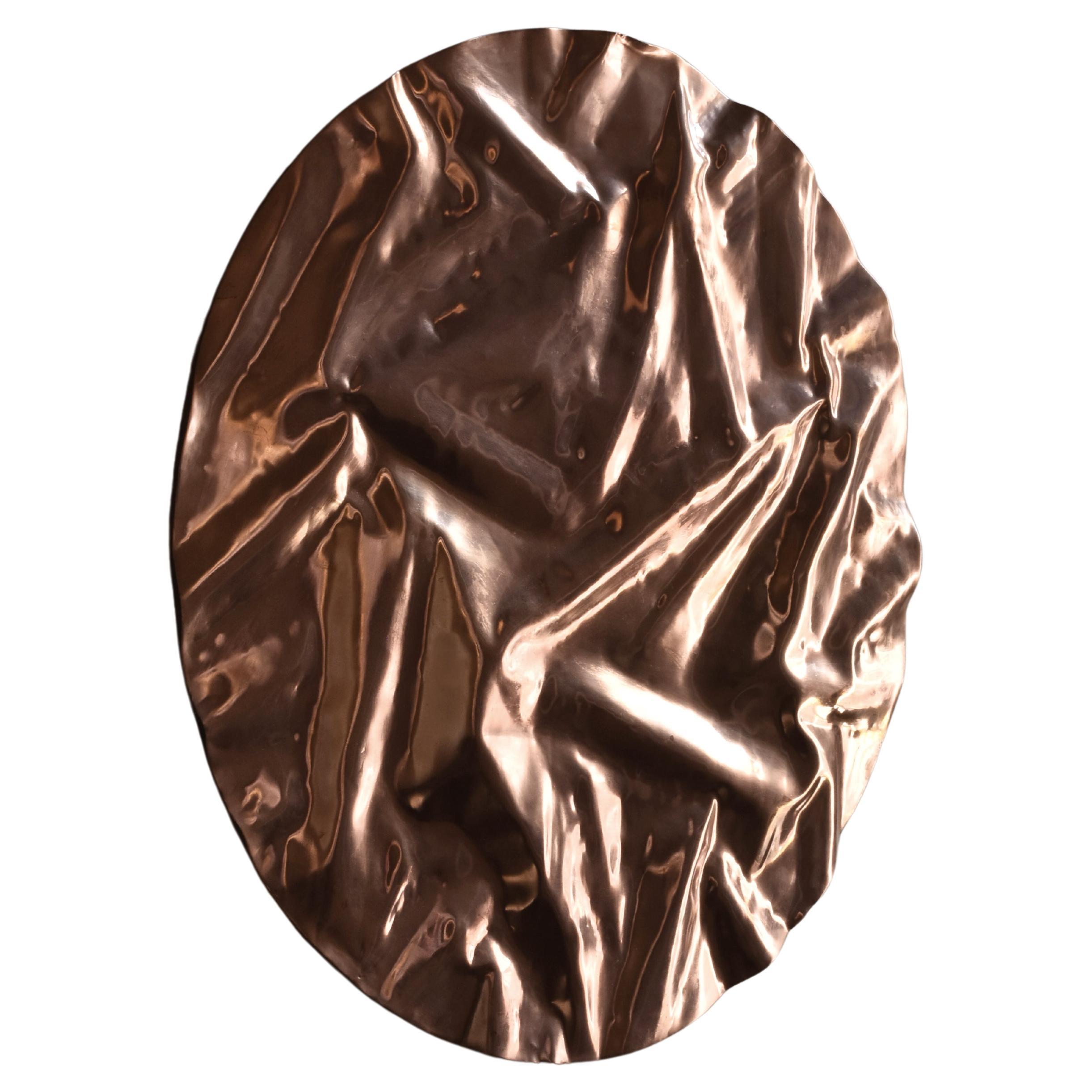 Medium Origins Mar de Cobre Wall Sculpture by Aura Carpio