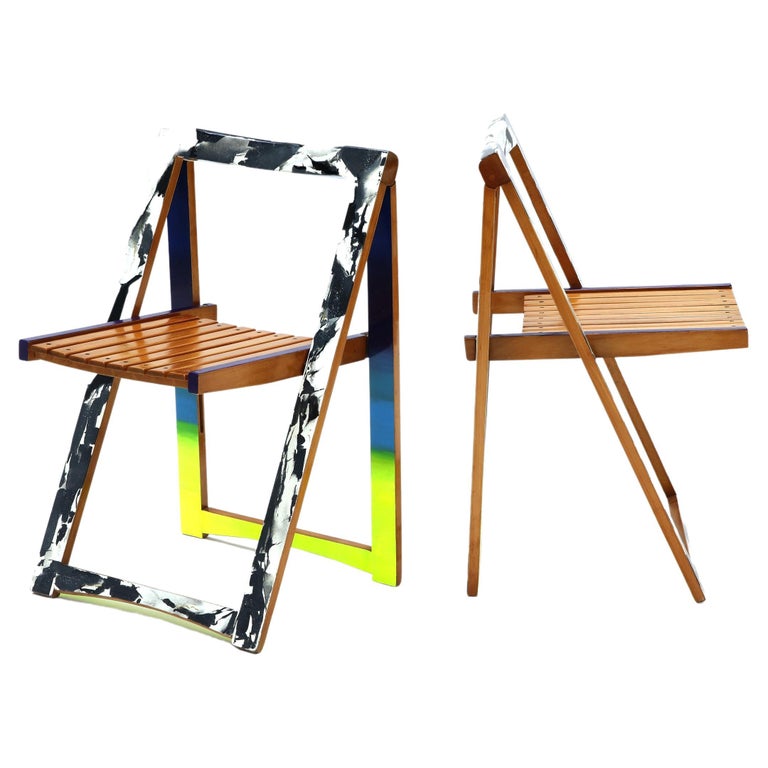 Orign 00005 Klappstühle aus den 60er Jahren im Angebot bei 1stDibs