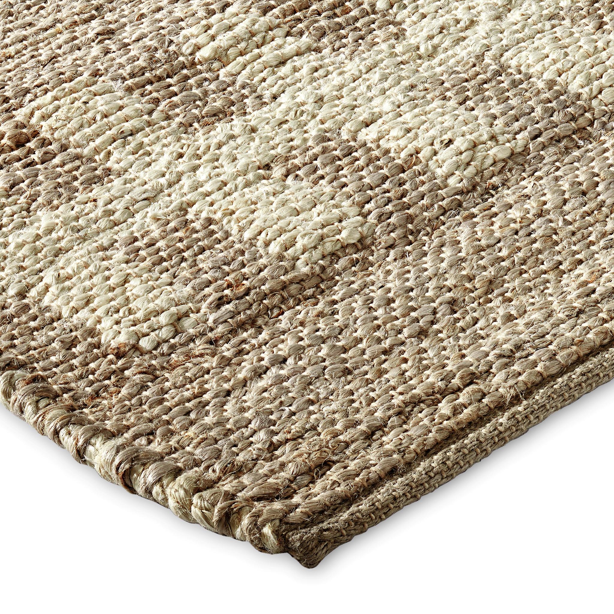 Origo 6x9ft natürliche 100% handgesponnene Jute natral Zaun Design Luxus handgewebten Teppich im Angebot 1