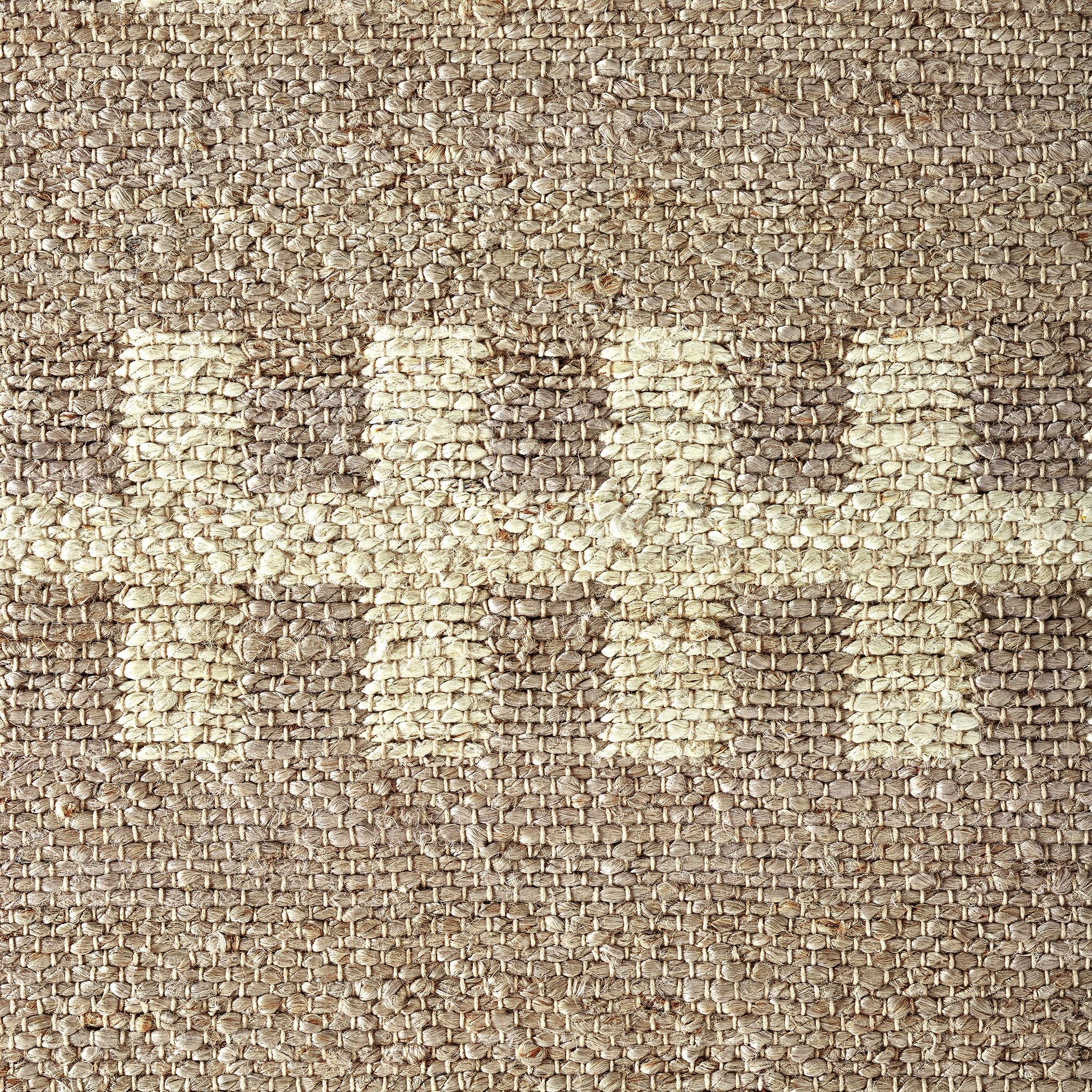 Origo 6x9ft natürliche 100% handgesponnene Jute natral Zaun Design Luxus handgewebten Teppich im Angebot 2
