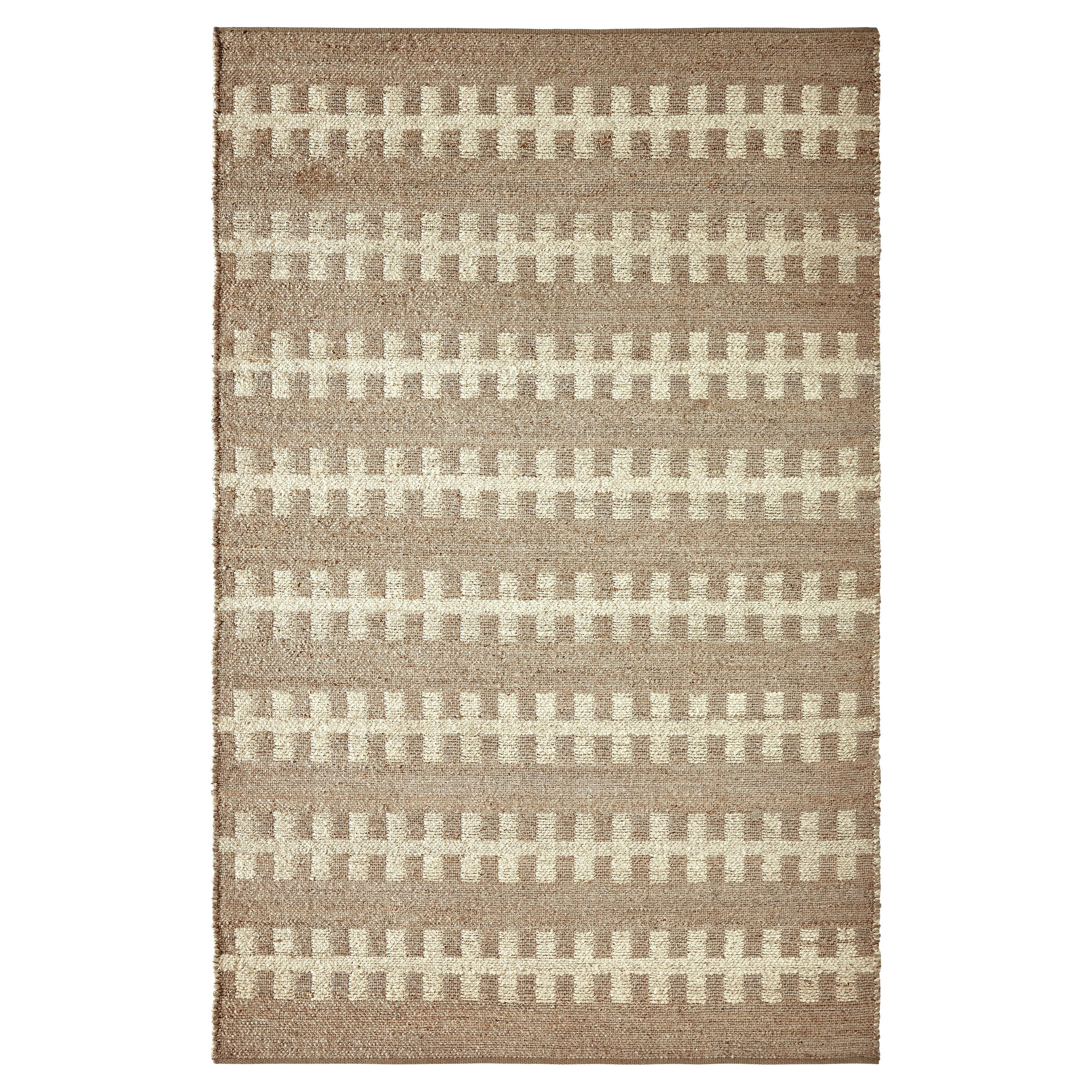 Origo 8x10ft natural 100% handsspun jute natral fence  luxury handwoven rug For Sale