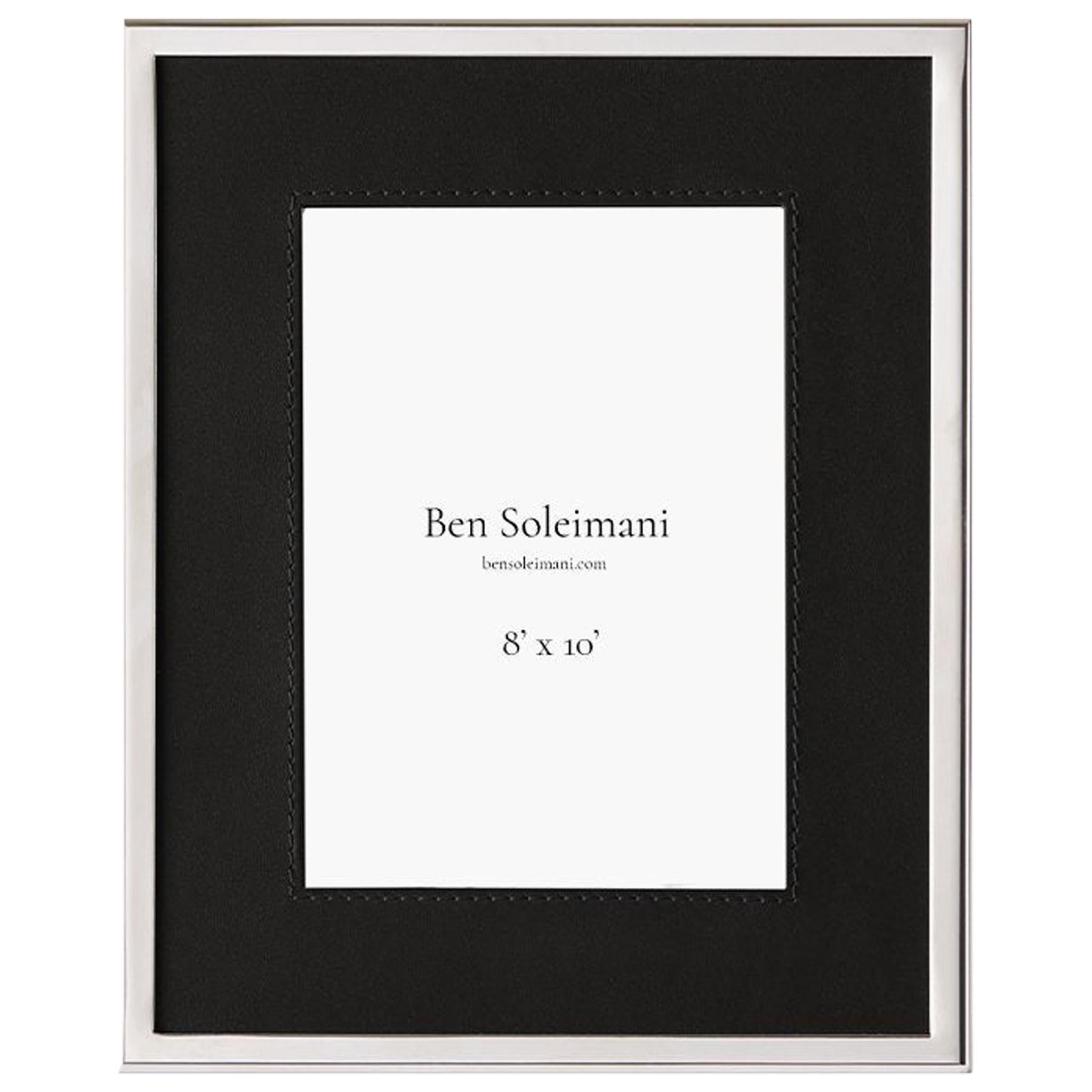 Ben Soleimani Orilla Picture Frame - Carbon 8" x 10" For Sale