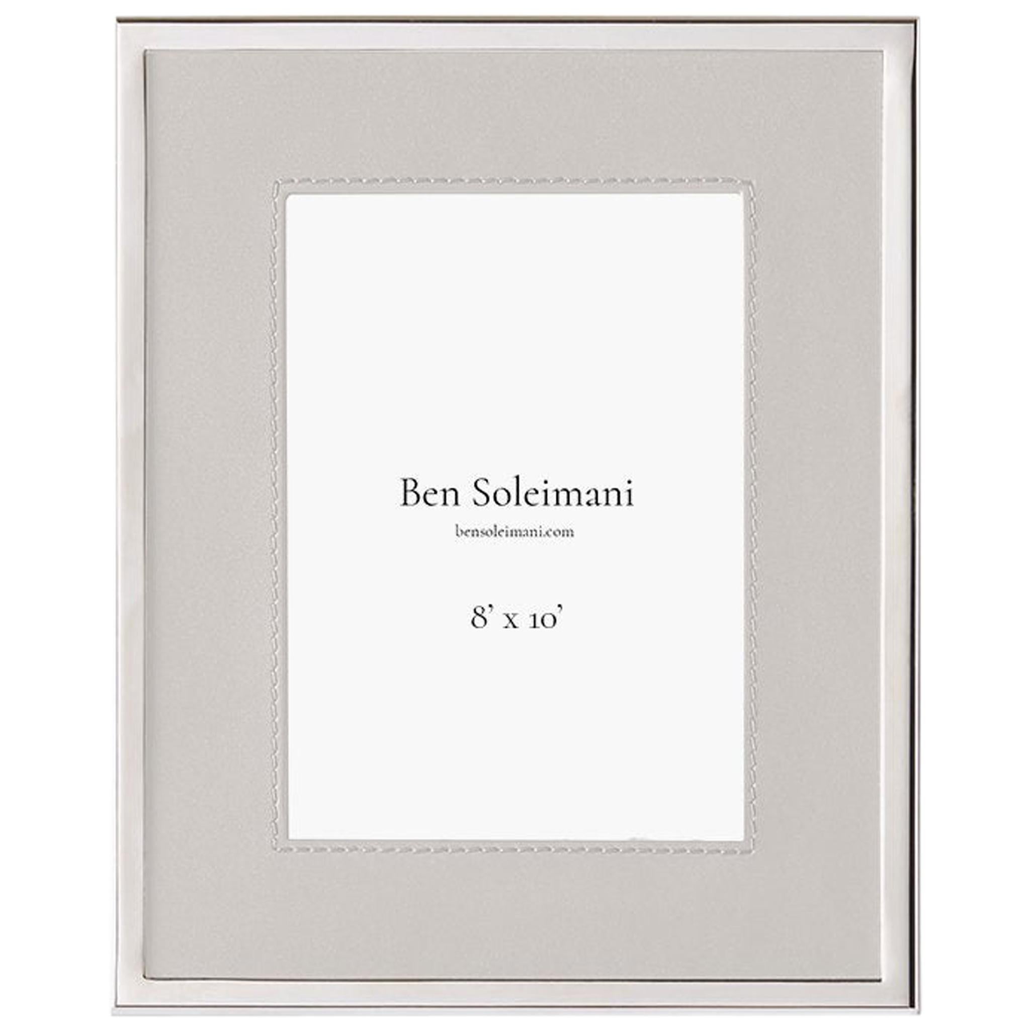 Ben Soleimani Orilla Picture Frame - Smoke 8" x 10" For Sale