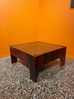 Oriolo Rosewood Coffee Table by Claudio Salocchi, Italy, 1960s